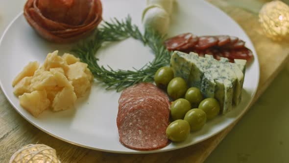 I Put Green Olives on It Charcuterie Plate