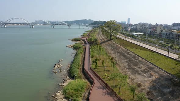 The Aerial Shocked The Aerial Photography Of The Jiangdi Leisure Corridor 