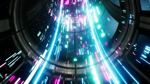 Space Warp Tunnel 4K 02