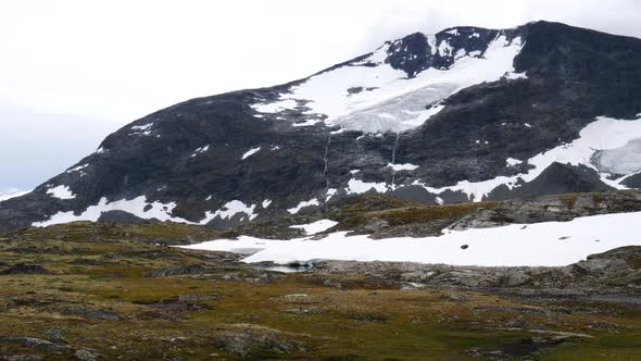 Mountains Landscape. Norwegian Route Sognefjellet