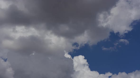 Clouds Background Timelapse Closeup