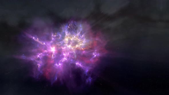 Intro Space Nebula 4k