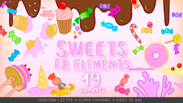 Sweets FX Elements