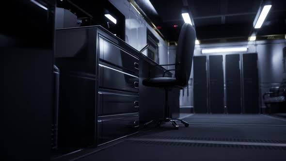 Futuristic Office and Communication Network Center alt