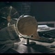 Spinning Old Vintage Globe Backlight. 1950s Scene Setup. Film or Movie Opening Shot - VideoHive Item for Sale