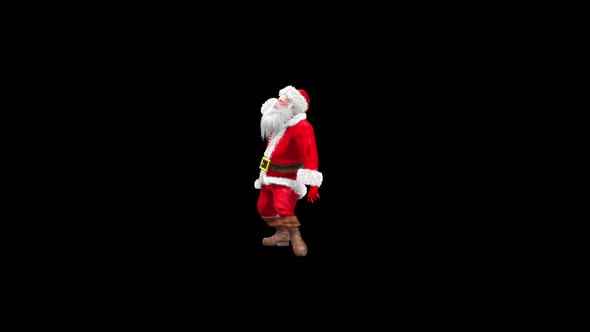 Santa Claus Dancing 4K