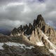Time Lapse Cloudscape Roll Over Monte Paterno in Dolomites Italy - VideoHive Item for Sale