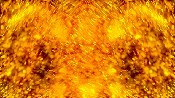 Golden Particles Explosion V15