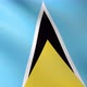 Flag of The  Saint Lucia - VideoHive Item for Sale