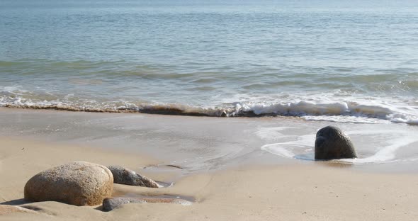 Seascape and beach