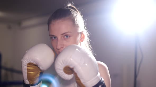Boxer Girl Training