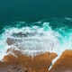 Flight over Stony Beach and Waves - VideoHive Item for Sale