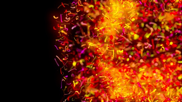 Abstract Particles Explosion V6