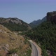 Road in the mountains aerial view - VideoHive Item for Sale