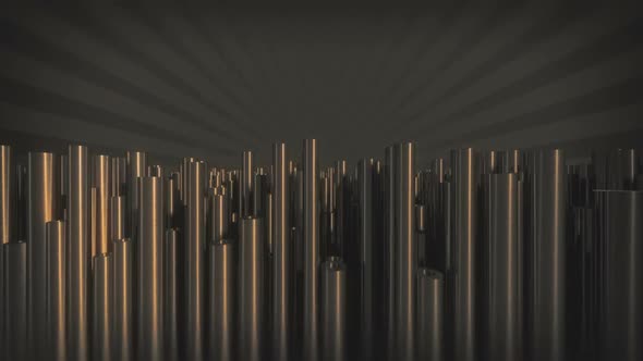 Dark Steel Pipes Background