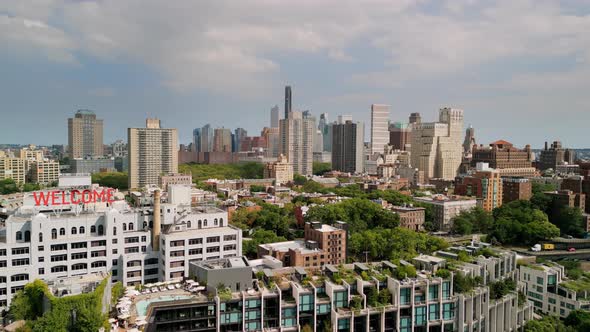 Aerial View of Brooklyn Surrounding Neighborhoods