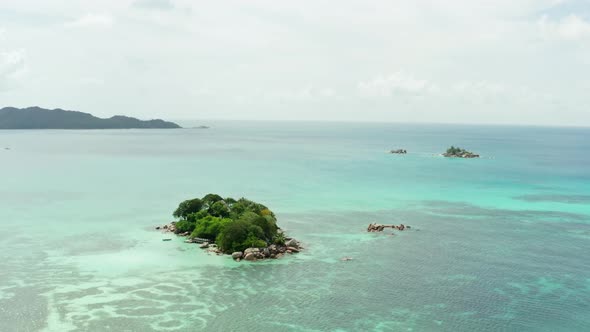 Aerial View Nature of Seychelles