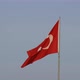 republic of turkey flag and blue sky with wind rippling, - VideoHive Item for Sale