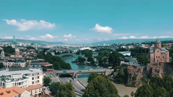 Tbilisi Aerial view