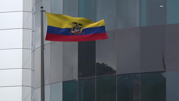 Ecuador Flag  Background 2K