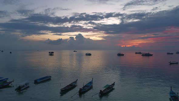 Near Beahc Over Boats