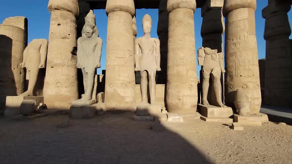 Luxor Temple in Luxor, ancient Thebes, Egypt.