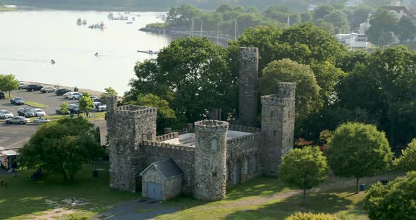 Castle at Glen Island Park and Marina in New Rochelle New York