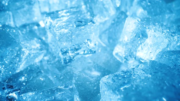 Ice Cubes Abstract Background