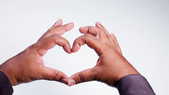 Hand Gesture Heart Symbol