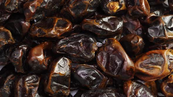 Dates Fruit Background. Dried Date, Closeup