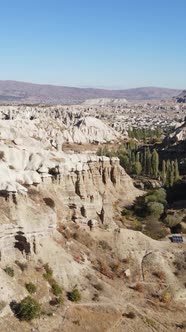 Cappadocia Landscape Aerial View