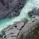 Flight above mountain river Glomaga, Marmorslottet, Mo i Rana,Norway - VideoHive Item for Sale