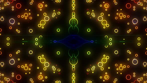 Abstract Glow Circles