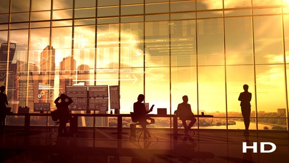 A Team Of Traders In The Office Led By The Woman HD alt