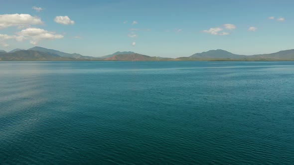 Seascape with Tropical Islands and Blue Sea, Palawan, Philippines