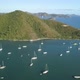 Sailboats in Caribbean Island Cove USVI Virgin Islands St. John Coral Bay - VideoHive Item for Sale