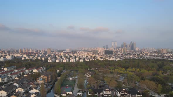 City Aerial, Pingjiang Road, Suzhou