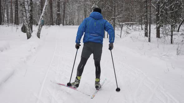 Crosscountry Skiing Winter Training