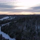 Snowy Kentucky Hill Drone Timelapse - VideoHive Item for Sale