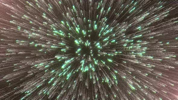 Colorful Fireworks Particles V23