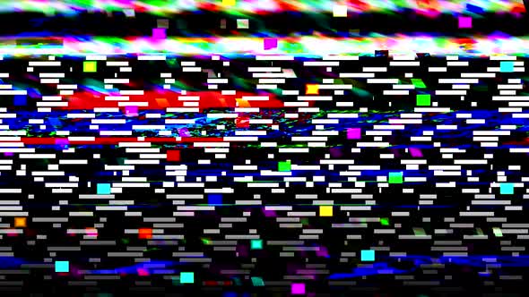 Glitch TV Static Noise alt