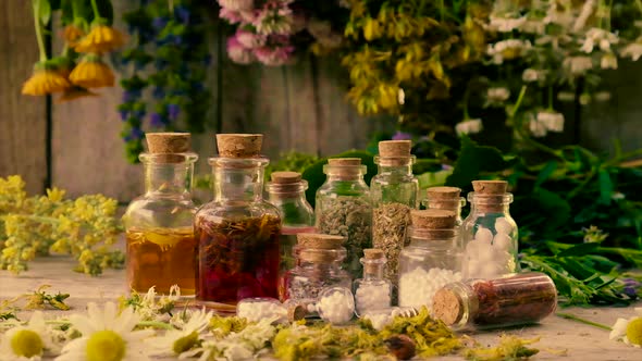 Bottled Herbal Tincture Homeopathy