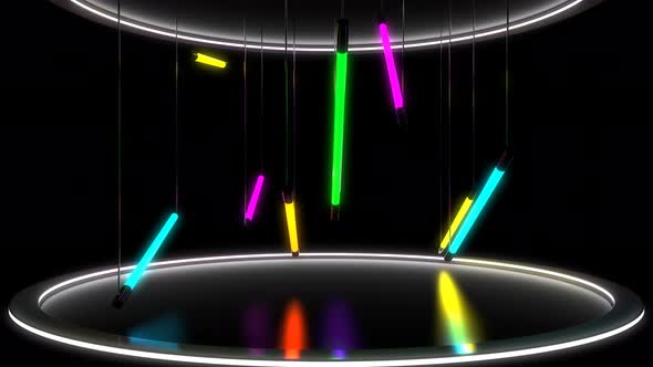 Lights Stage Background Loop 4K alt