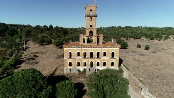 Tower of Coina, Portugal 4k