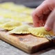 Preparing traditional italian ravioli. Homemade italian pasta. Homemade ravioli. - VideoHive Item for Sale