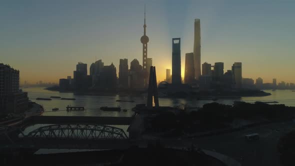 Shanghai at Sunrise