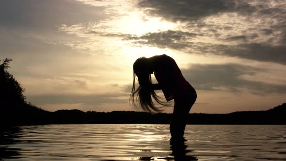 Beautiful Sunset At The Beach