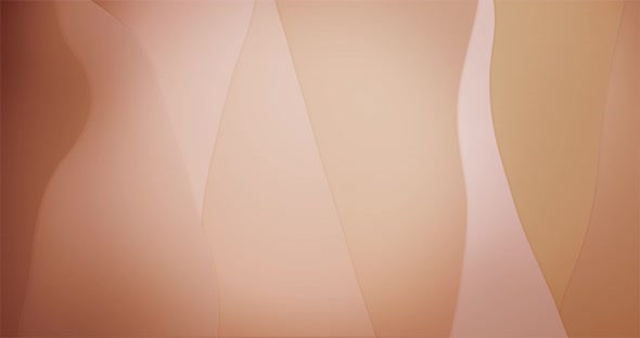 Minimalistic calm background with animated stylized waves