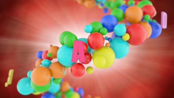 Coloful Vital Vitamins for Health of Humans Body 4k alt