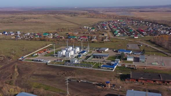 Fuel Tank Farm Small Village